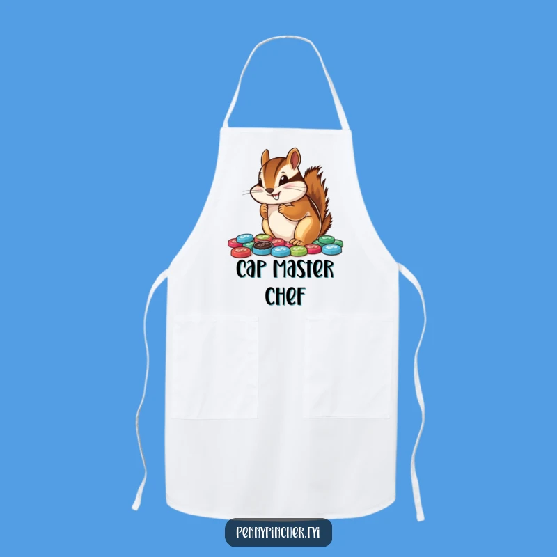 Funny Chipmunk Chef Apron: Hilarious Cooking Gift for Collectors & Bakers
