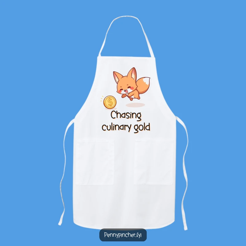 Funny Fox Chef Apron: Hilarious Kitchen Companion for Playful Cooks