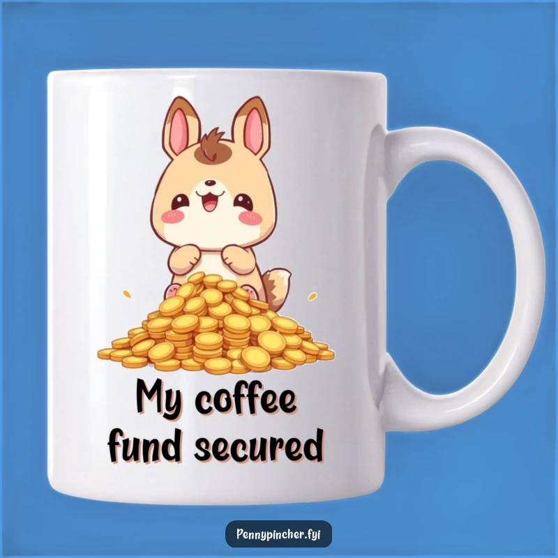 Funny Hoarding Animal Mug: Rich Humor, Perfect Gift!