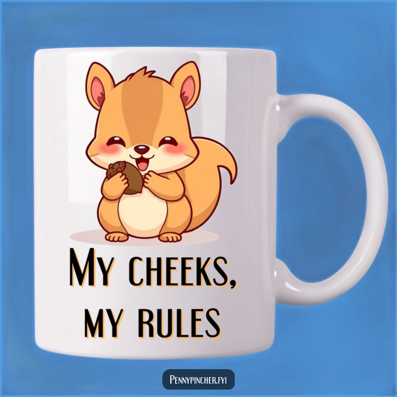 Funny Squirrel Acorn Lover Mug - Adorable Woodland Creature Gift