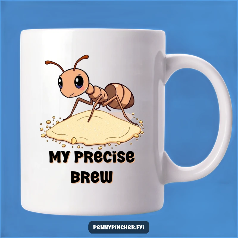 Funny Ant Sorting Mug: Dedication in Action, a Perfect Funny Gift!