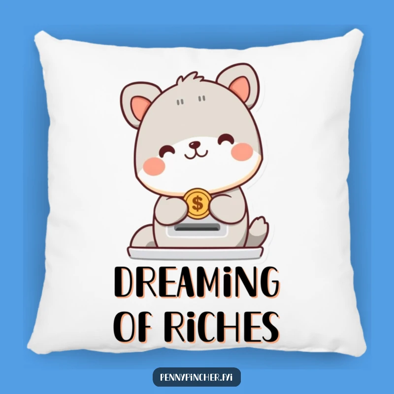 Funny Animal Coin Slot Pillow: Happy Comfort, Ideal Humorous Accent