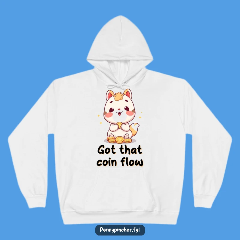 Funny Glee Animal Hoodie - Cozy & Hilarious Money Lover Gift
