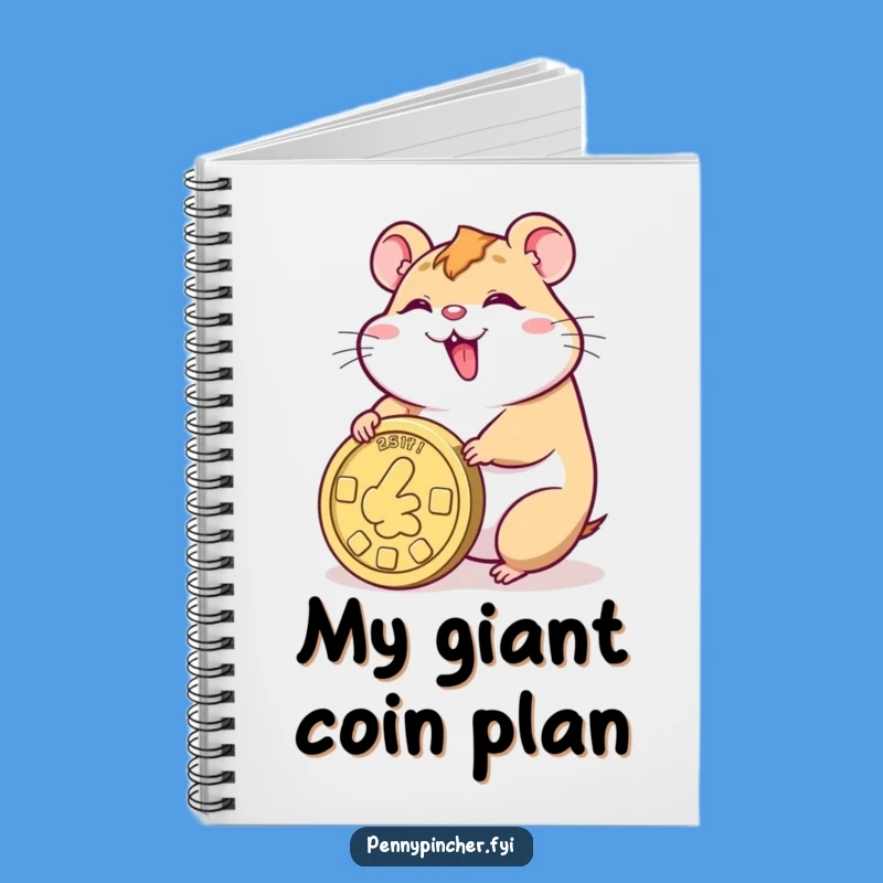 Funny Hamster Goal Notebook: Hilarious Journal for Ambitious Plans