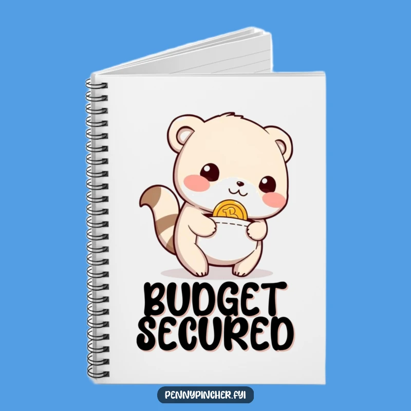 Funny Notebook: Relieved Animal Finds Coin, Perfect for Jotting Down Happy Thoughts Gift