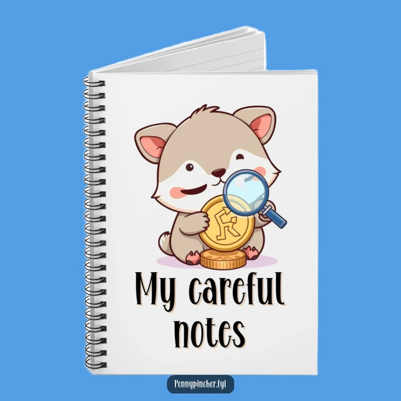 Funny Squinting Animal Notebook - Record Your Findings!