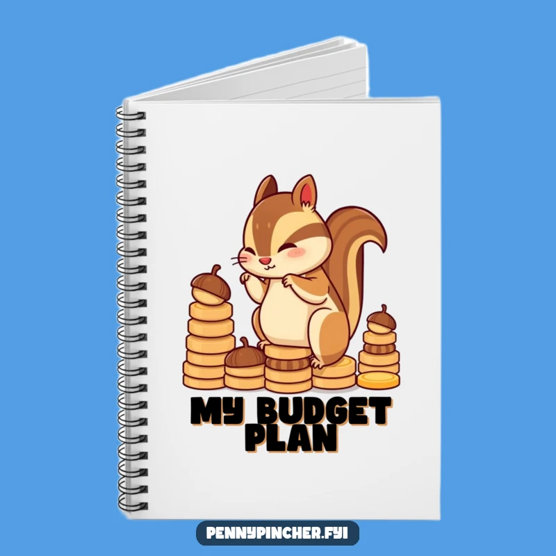 Funny Chipmunk Notebook: Diligent Stacker, Funny Gift for Planning