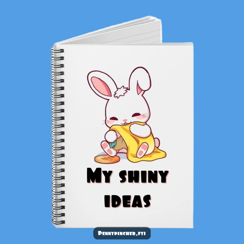 Funny Rabbit Penny Journal - A Humorous Gift for Note-takers